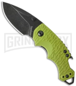 Kershaw Shuffle Liner Lock Knife Lime - BlackWash