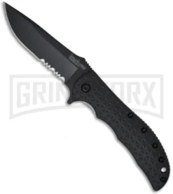 Kershaw Volt II Assisted Opening Knife - Black Serr